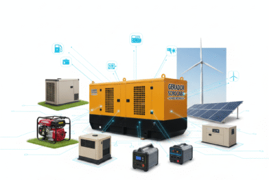 Tipos de gerador de energia